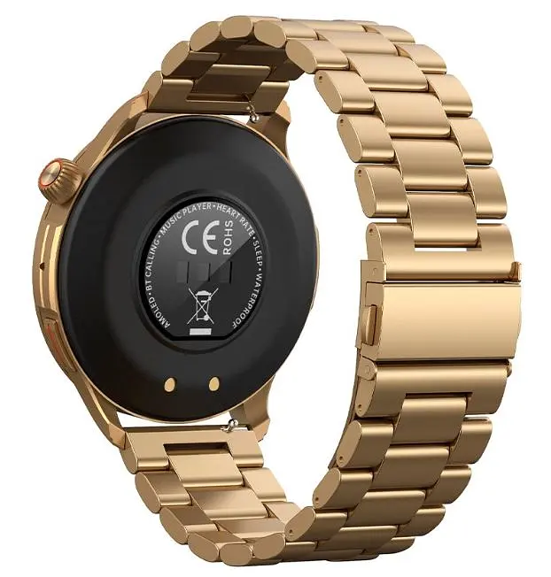 Смарт-годинник Gelius Pro GP-SW010 (Amazwatch GT3) Bronze Gold - фото 5