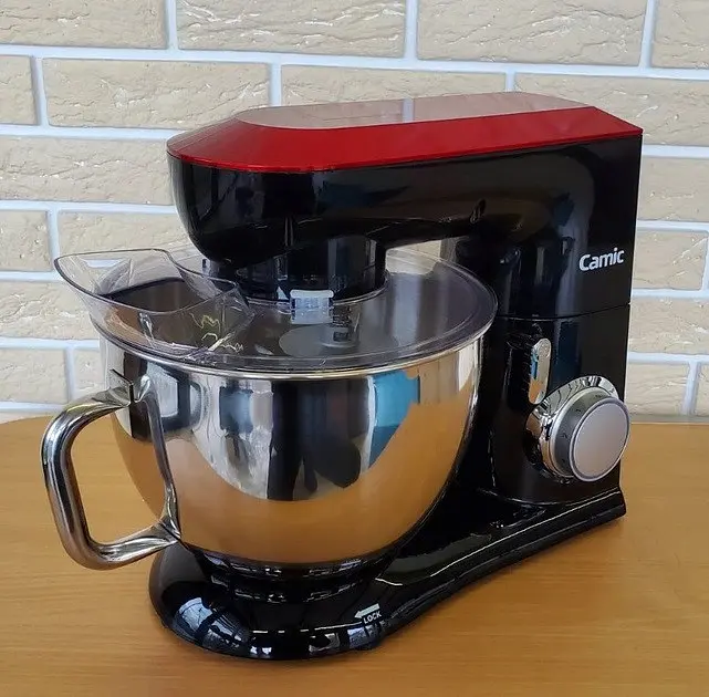 Міксер планетарний - тістоміс Camic SM-1571N 1800W Metal 9 л - фото 4