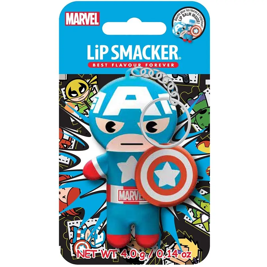 Бальзам для губ Lip Smacker Марвел Капитан Америка 4 г - фото 3