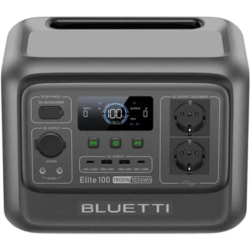 Зарядна станція BLUETTI Elite 100 V2, 1800W 1024Wh (EL100V2) - фото 4