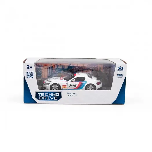Автомодель - BMW Z4 GT3 (білий) - фото 3