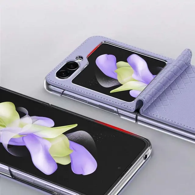 Чохол для смартфона DUX DUCIS Bril for Samsung Flip 5 Purple - фото 5