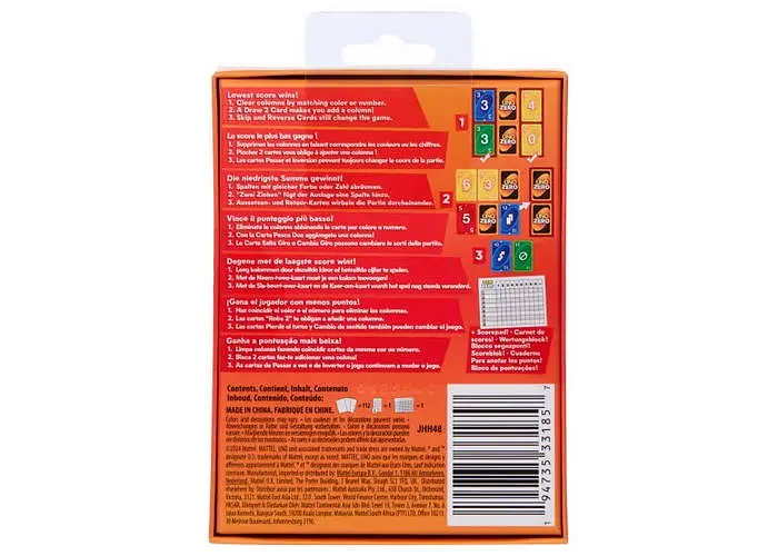 Настільна гра Mattel Уно Zero (UNO Zero) (JHH48) - фото 2