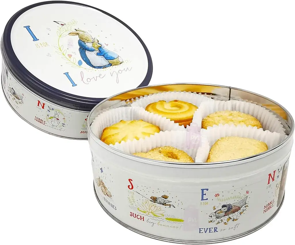 Печиво Jacobsens Bakery Peter Rabbit в залізній банці 150 г. - фото 3