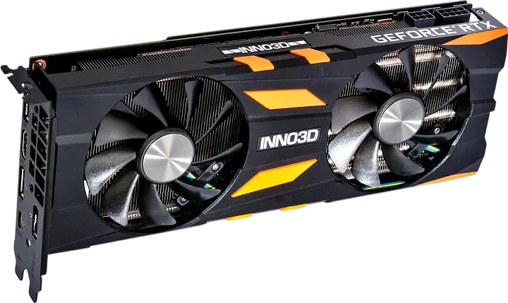 Відеокарта GeForce RTX 2070 8GB Inno3D X2 OC (N20702-08D6X-2511683) Б/В - фото 2