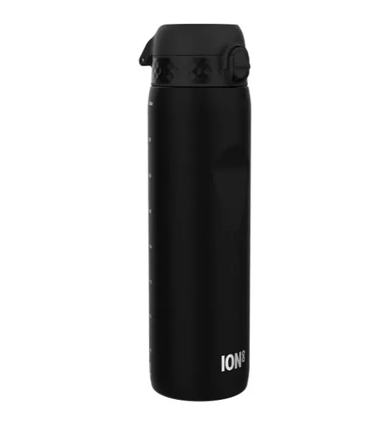 Пляшка для води ION8 1000 мл (ЕКО пляшка) BPA Free Black (I8RF1000BLK)