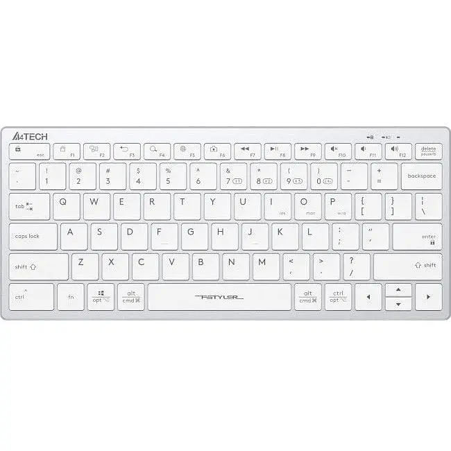 Клавіатура дротова A4Tech Fstyler FBX51C USB/Bluetooth White - фото 2