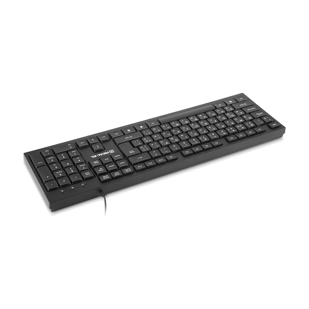 Клавіатура REAL-EL RK-510 USB Black (EL123100053) - фото 5