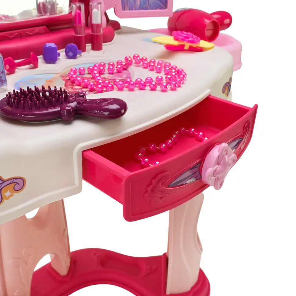 Ігровий набір Трюмо Dressing Table 1195 з аксесуарами, світло, музика - фото 4