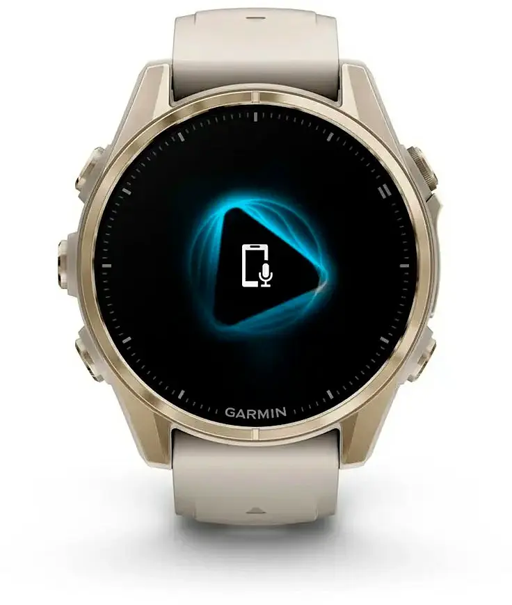Смарт-годинник Garmin Fenix 8 43mm AMOLED Sapphire Soft Gold w. Fog Gray/Dark Sandstone S. Band (010-02903-10/11/18) - фото 4