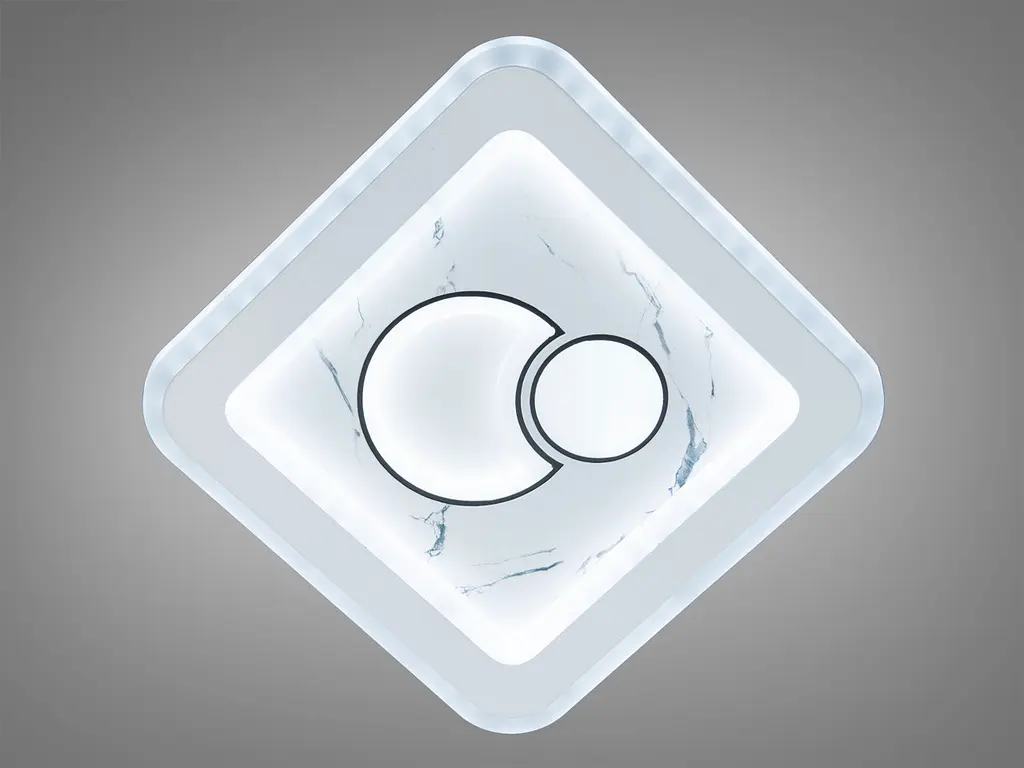 Світильник стельовий LED Diasha 12098, 38W, 3200K/4100K/6000K, металевий каркас, для дому - фото 3