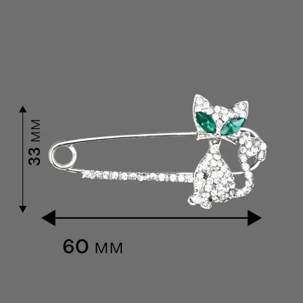 Брошь Котик на булавке (494693269) - фото 3