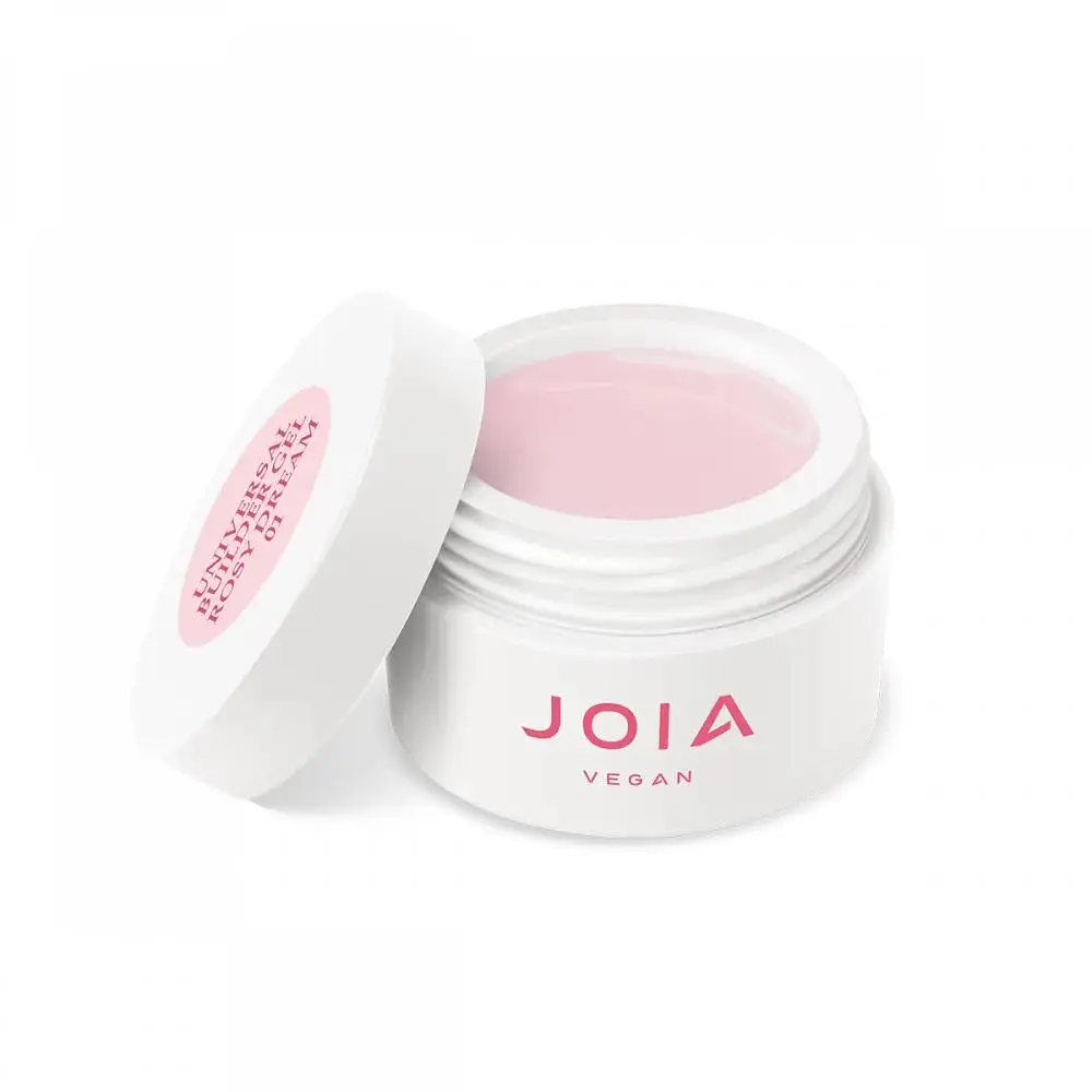Універсальний моделюючий гель для нігтів рожевий 01 Rosy dream JOIA vegan 15 мл