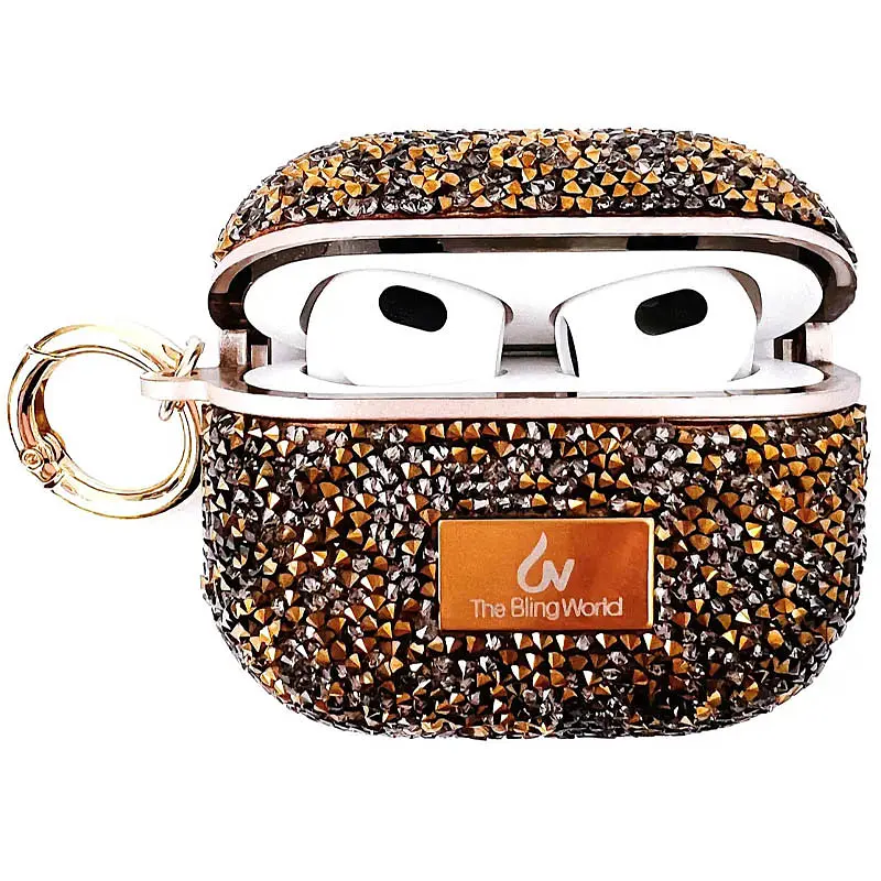 TPU чехол Bling World Rock Diamond для наушников AirPods Pro / Airpods Pro 2 - фото 2