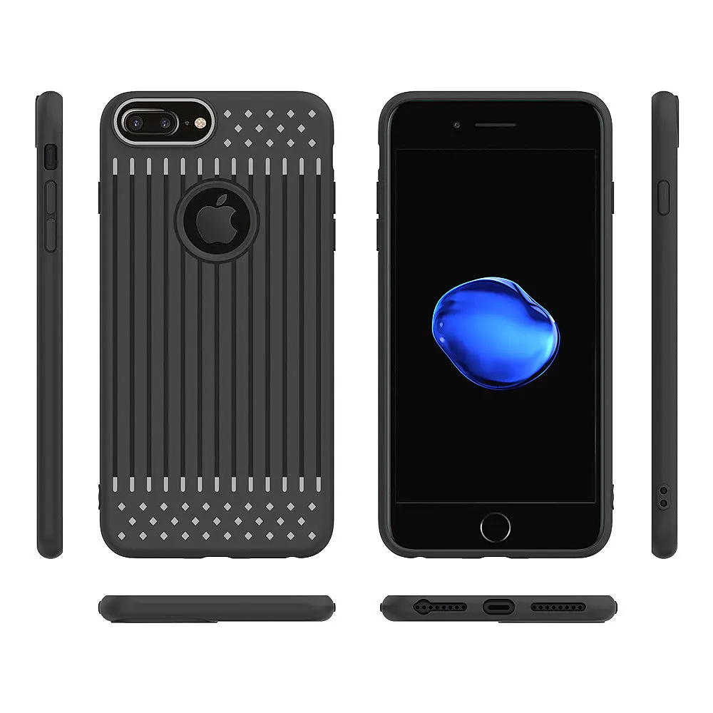 Чохол накладка Primo Shell TPU для Apple iPhone 6 Plus / iPhone 6s Plus Black - фото 4