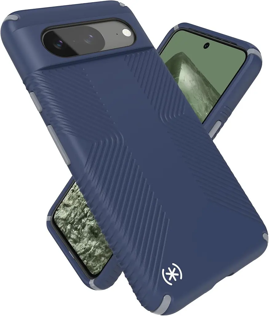 Оригінальний протиударний чохол для Google Pixel 8 Speck Presidio2 Grip Coastal Blue 150582-3206 - фото 2