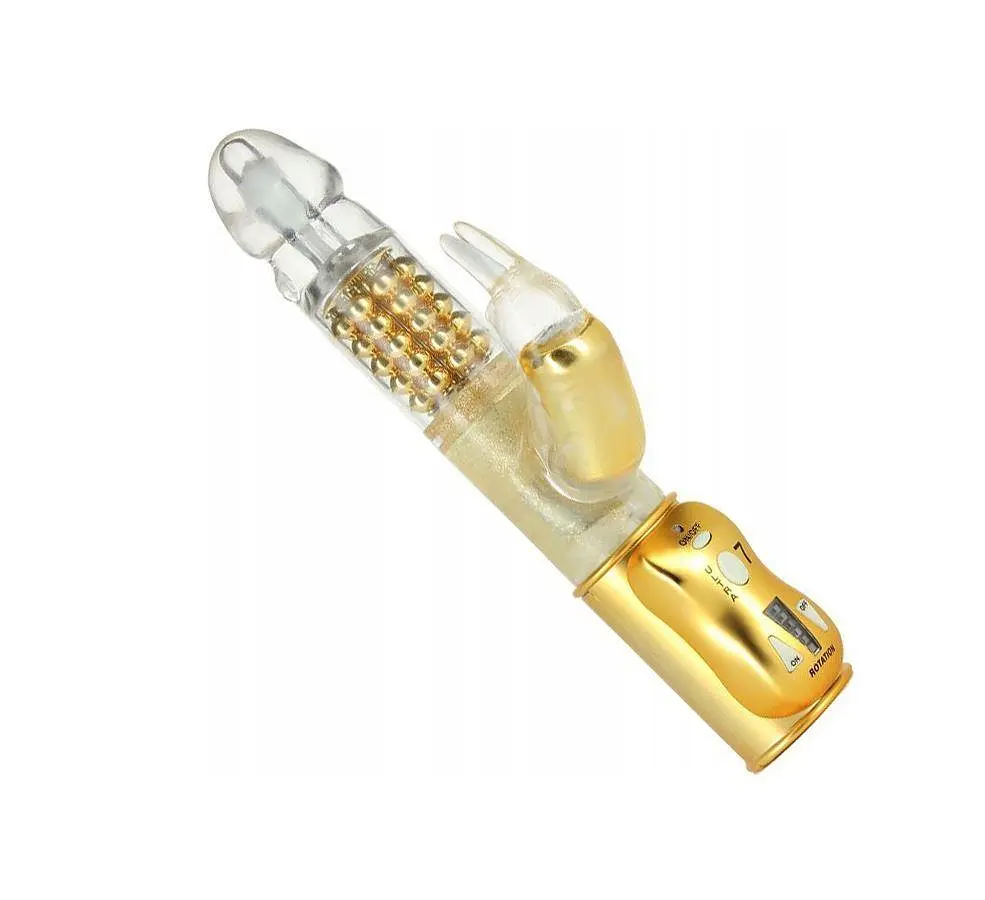 Вибратор кролик Dorcel Orgasmic Rabbit 25 см золотой - фото 4