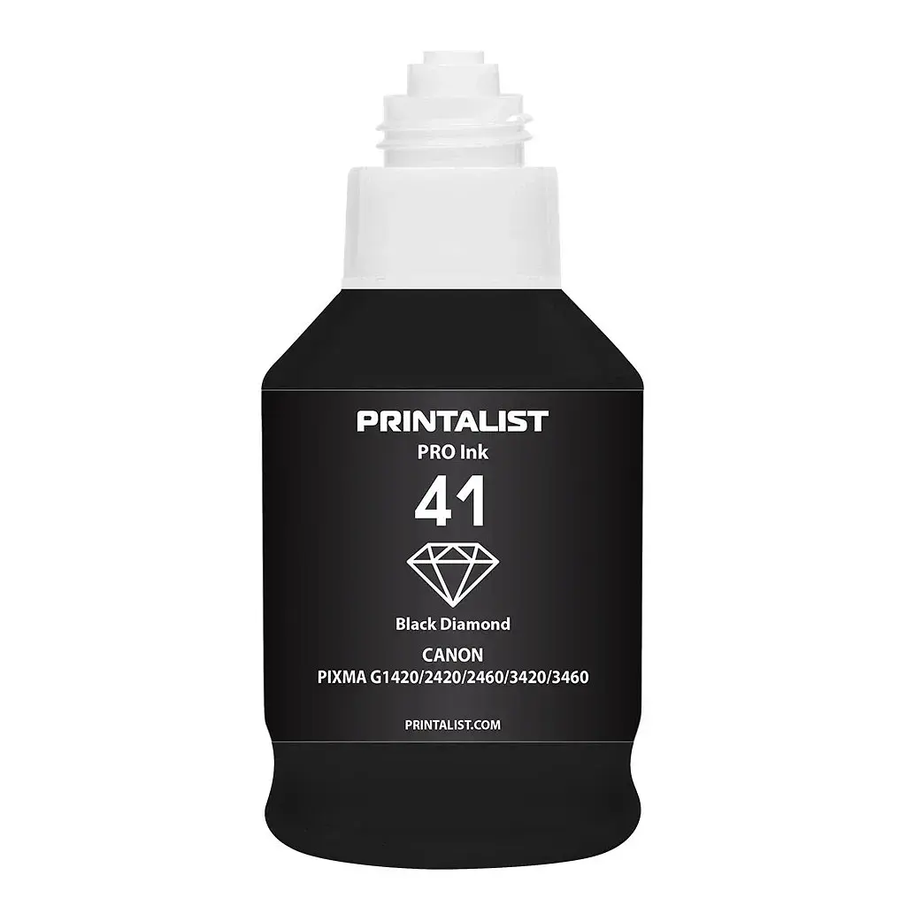 Чорнило Printalist Canon GI-41 для Pixma G2420/3420 190г Black Pigm. (PL41BP) - фото 2
