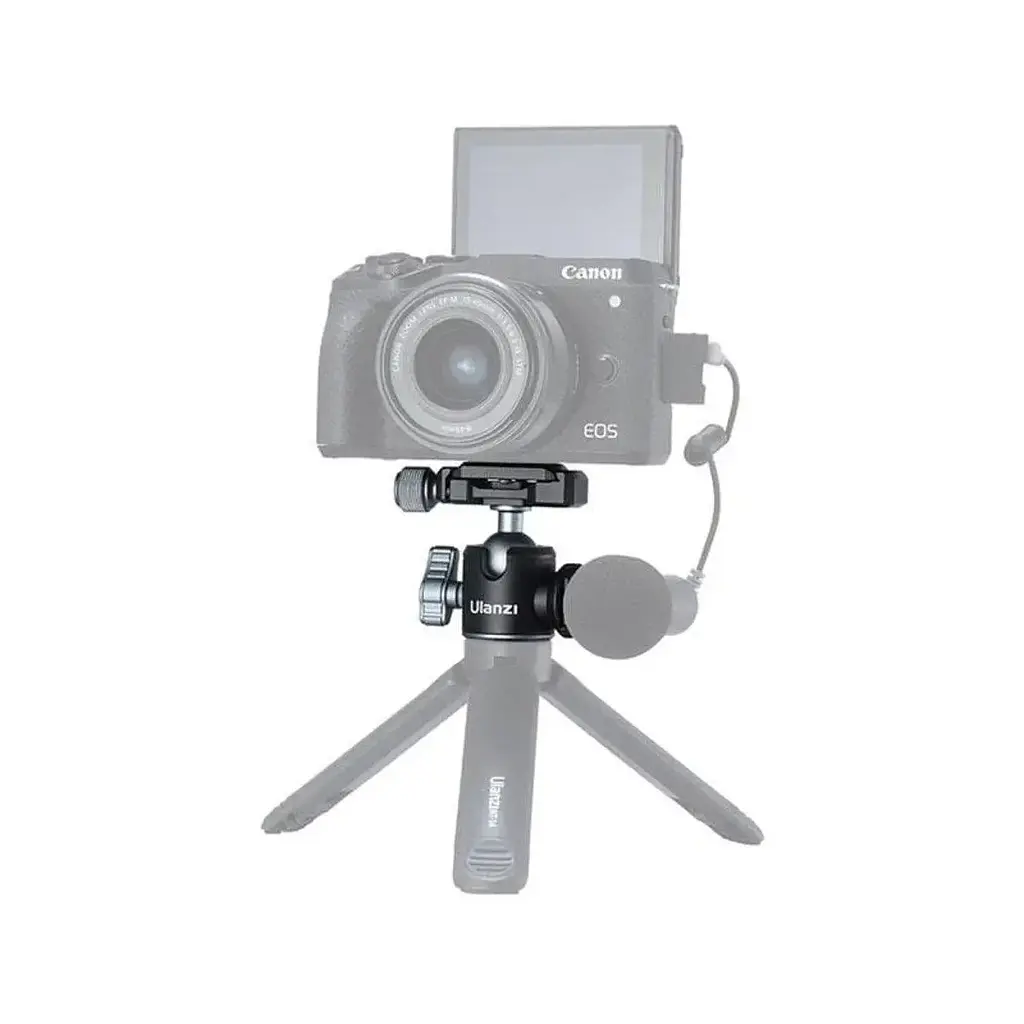 Адаптер кронштейн Ulanzi Vijim U-80L Xiaomini Ball Head with Arca Swiss UV-2235 U-80L Black - фото 6