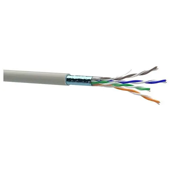 Кабель кручена пара OK-Net КПВонг-HFЕ-ВП (200) FTP, CAT5е, LSOH, 4х2х0.51, бухта 305м