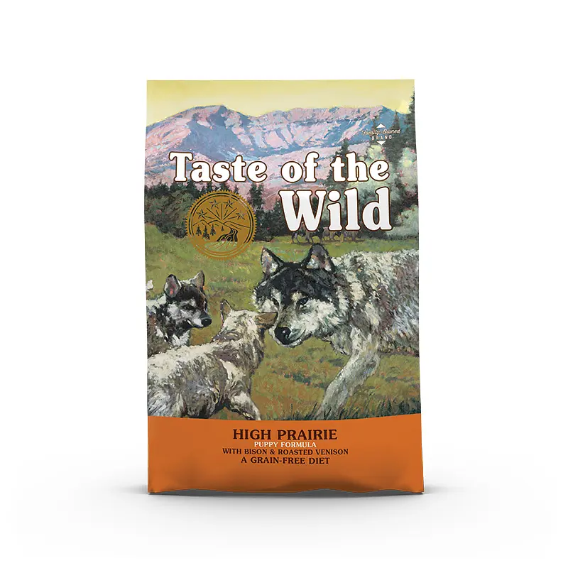 Сухий корм для цуценят Taste of the Wild High Prairie Puppy Formula з бізоном і запеченою косулею 2 кг 2577-HT18