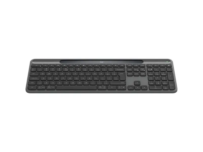 Клавіатура Logitech Slim Solar+ for Business Graphite (920-013779) - фото 2