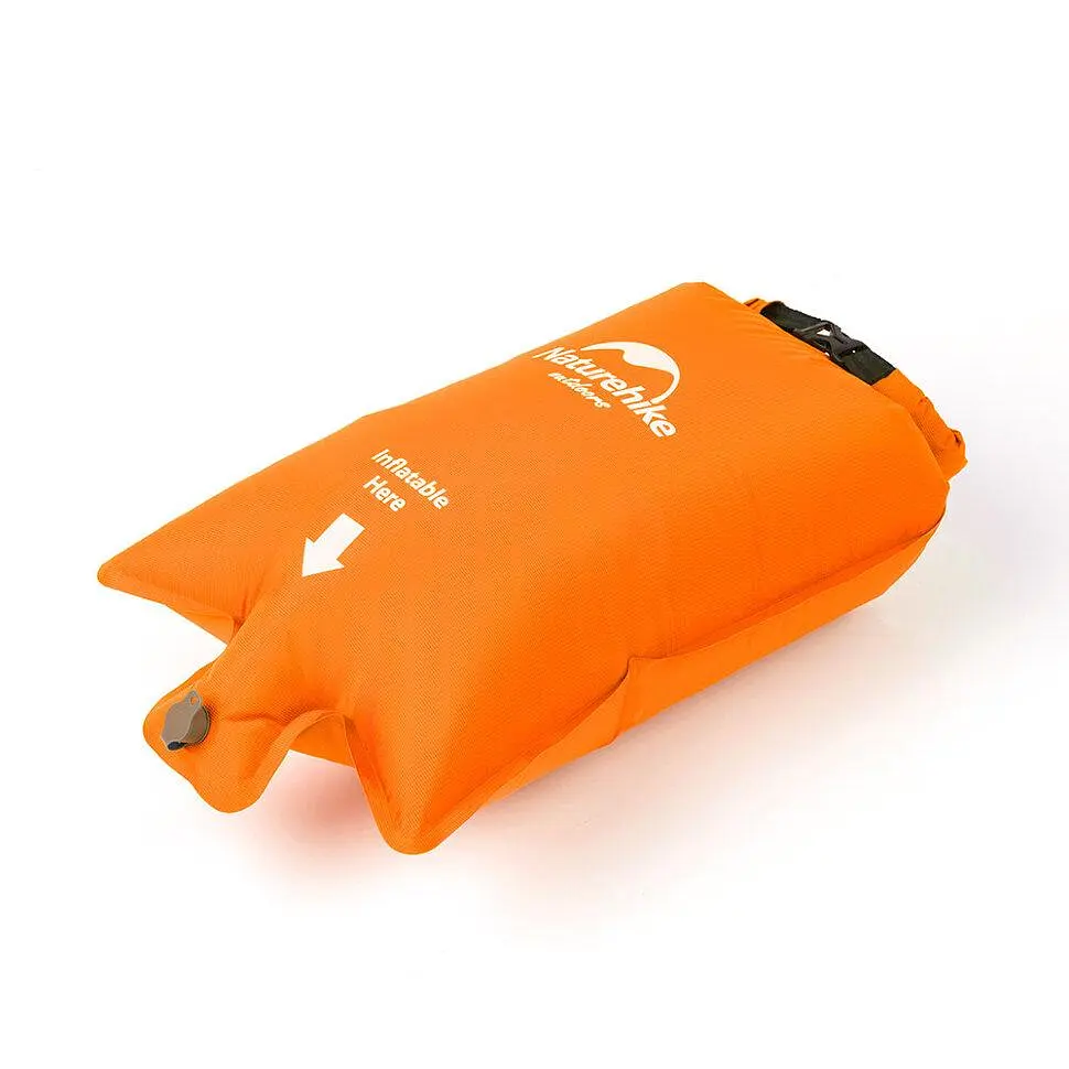 Герметичний мішок для надування матрацу Naturehike FC-10 (NH19Q033-D) помаранчевий - фото 2