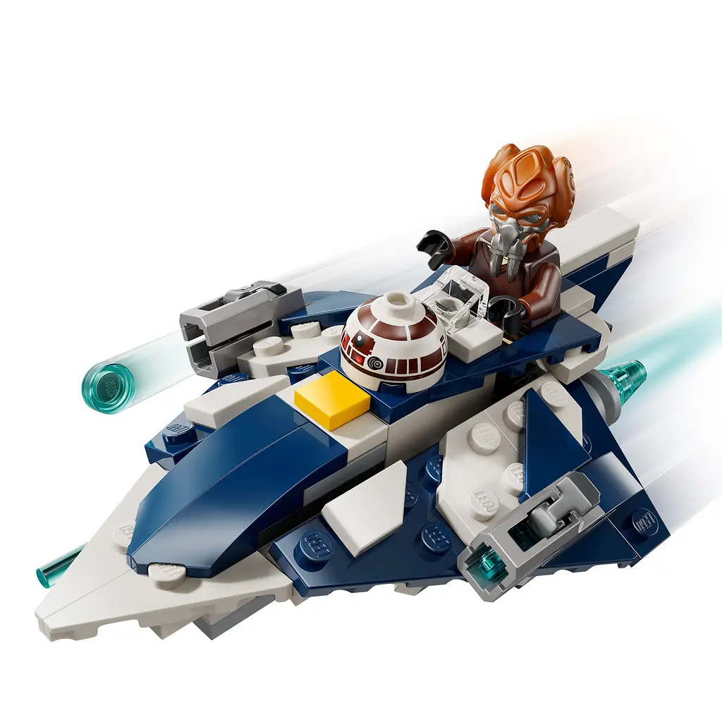 Конструктор LEGO Star Wars Джедайський зоряний мікровинищувач Пло Куна 89 деталей (75400) - фото 3
