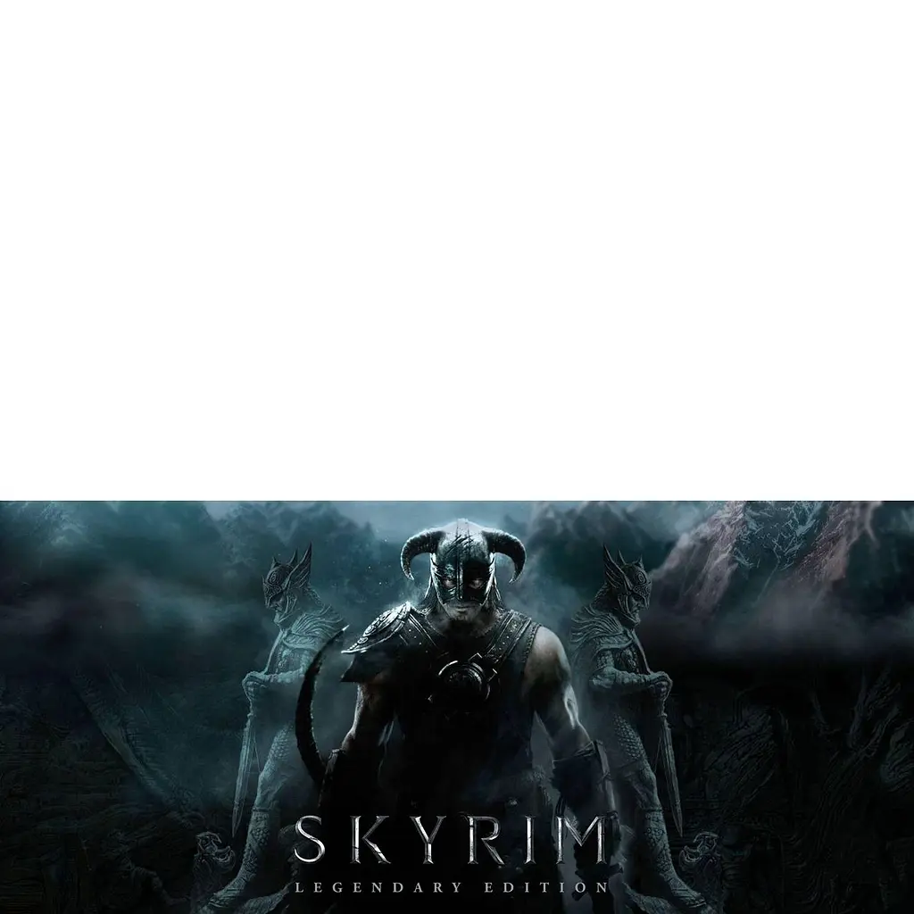 Кухоль Geekland Skyrim Довакін і статуї SM 02.11 330 мл білий - фото 2
