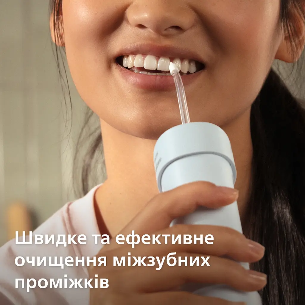 Насадки для іригатора Philips Sonicare HX3072/00 Compact Flosser 1000 - фото 10