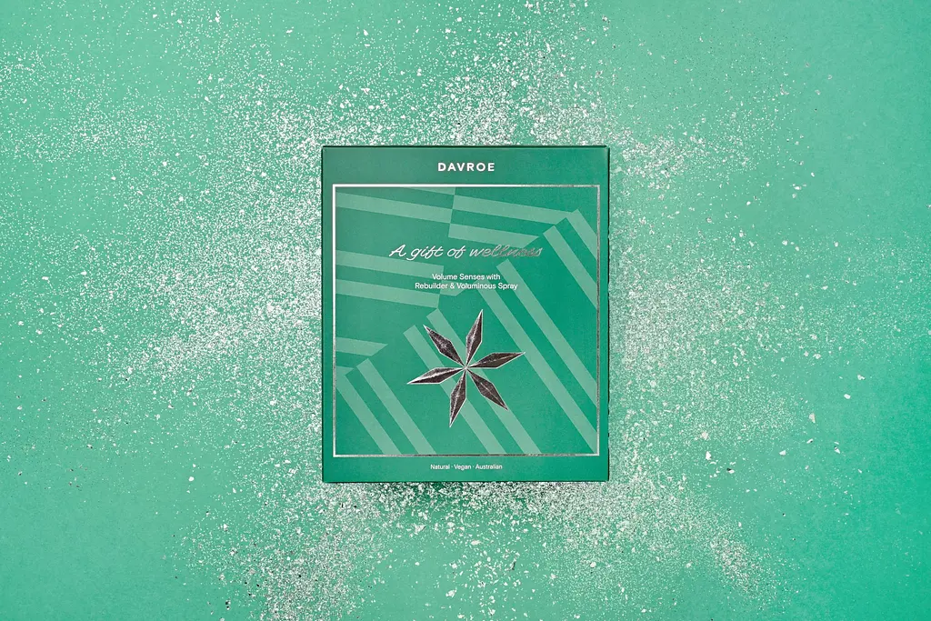 Набір Об'єм для догляду за волоссям Volume Senses Christmas Quad Pack Davroe 325 мл/325 мл/200 мл/200 мл - фото 5