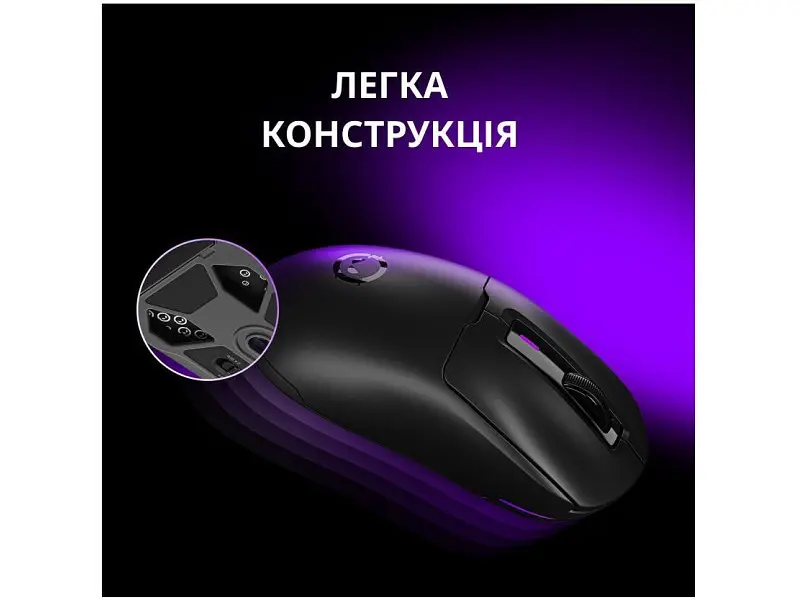 Миша Lorgar MSA10W Black (LRG-MSA10W-BK) - фото 3