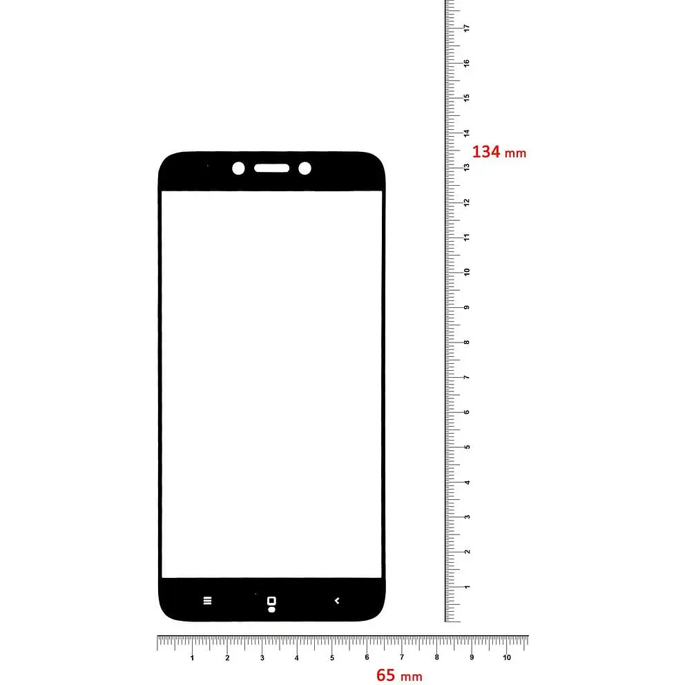 Захисне скло BeCover для Xiaomi Redmi Go Black (703306) - фото 3