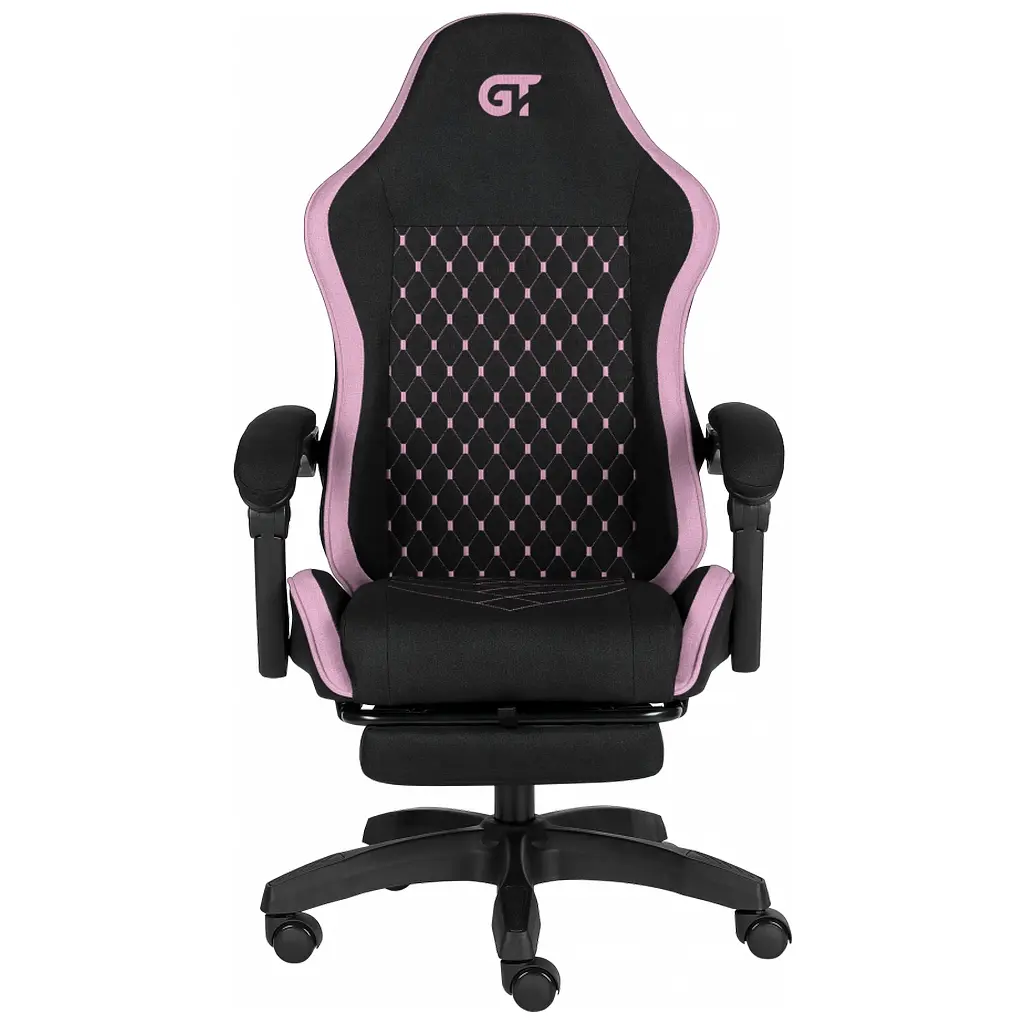 Крісло ігрове GT Racer X-2339 Black/Pink (X-2339 Fabric Black/Pink) - фото 5