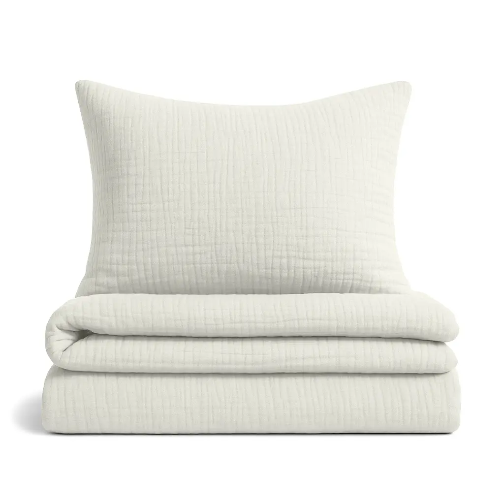 Дитяча постіль Cosas Vanillacream без простирадла муслін 110х140 см (Set_Muslin_02Vanillacream_140_2)