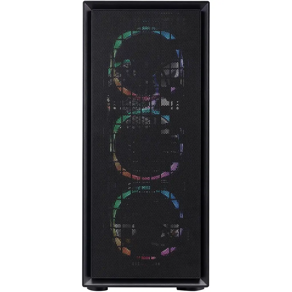 Корпус 1stPlayer Go6-BK-4FS7 Black [146442] - фото 6