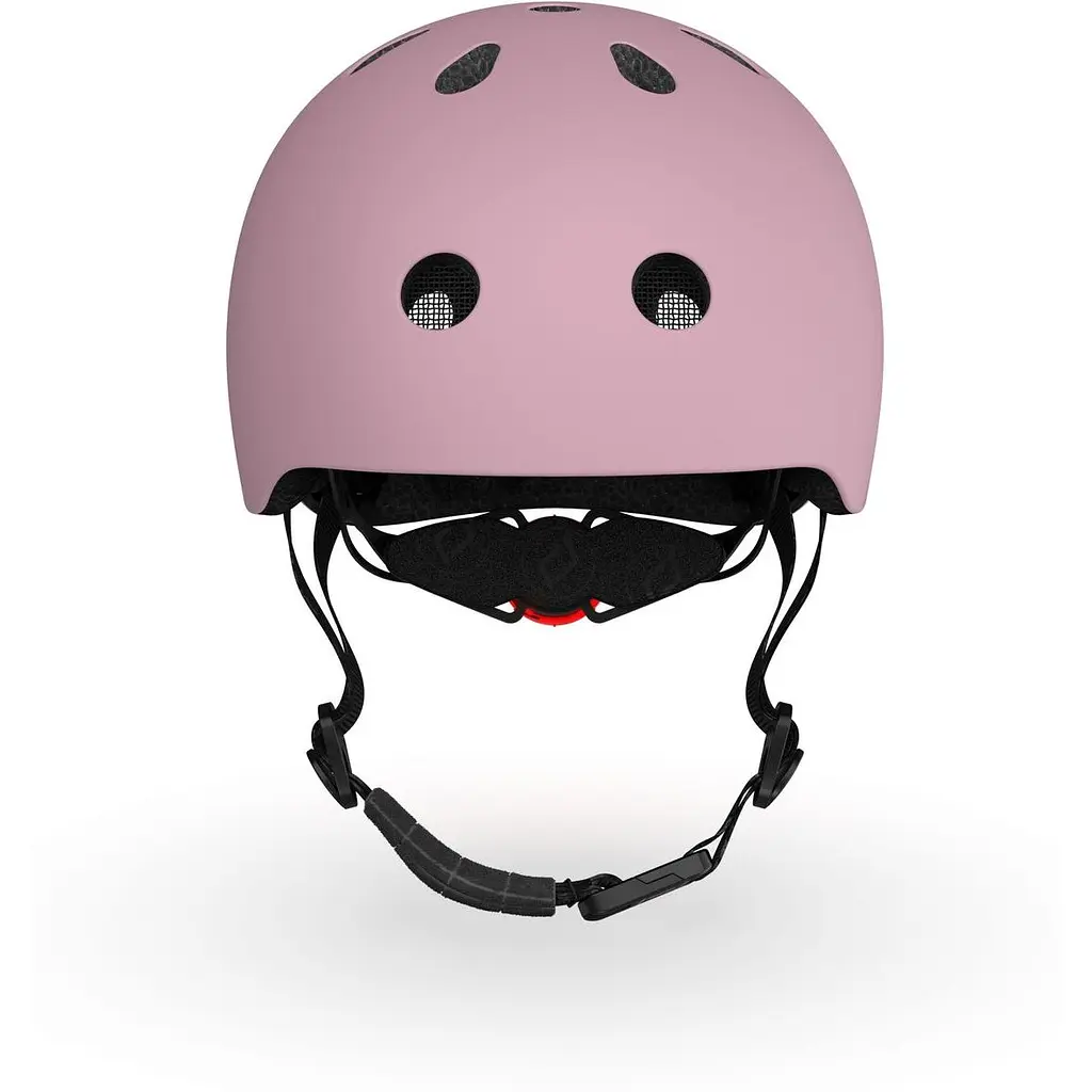 Шлем защитный детский Scoot and Ride с фонариком 51-53 см пастельно-сиреневый (SR-190605-WILDBERRY) - фото 5