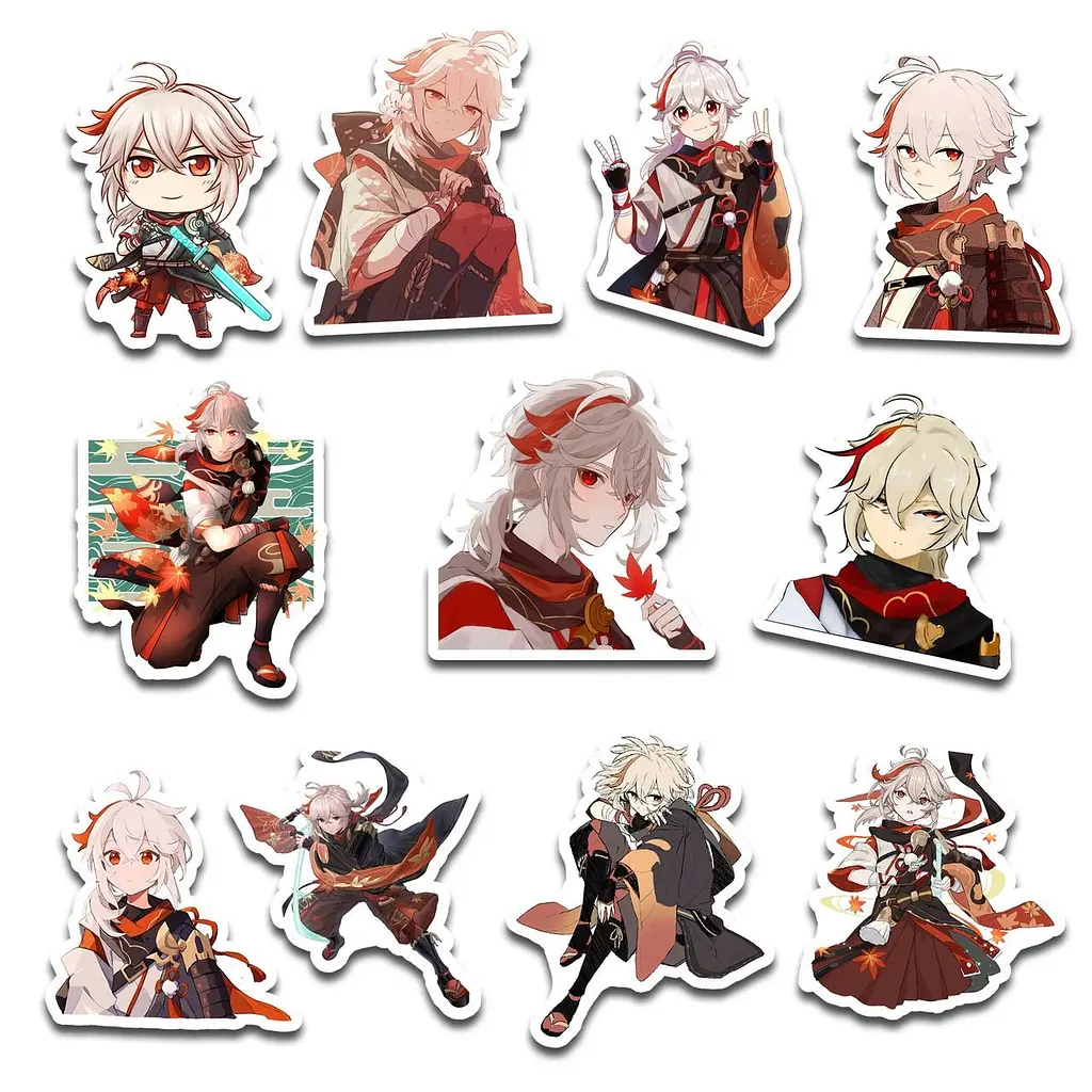 Стикерпак GeekLand Genshin Impact Kazuha 45 штук (SP GI K 01) - фото 5