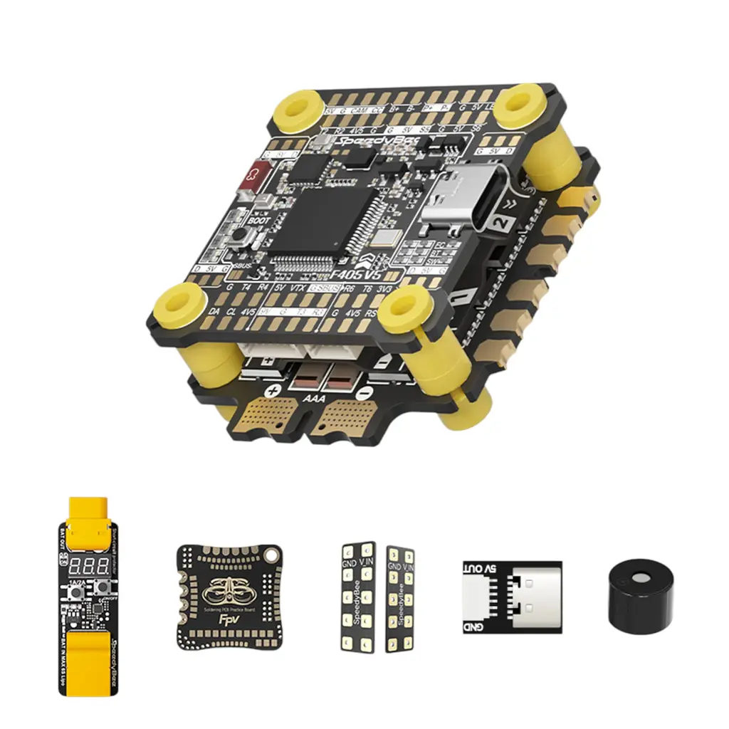 Політний стек SpeedyBee F405 V5 OX32 55A Deluxe 30x30 Model Aircraft FC&ESC Stack - фото 8