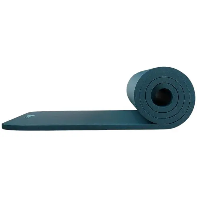 Килимок для йоги Hop-Sport HS-NB015GM NBR 1.5 см темний морський - фото 4