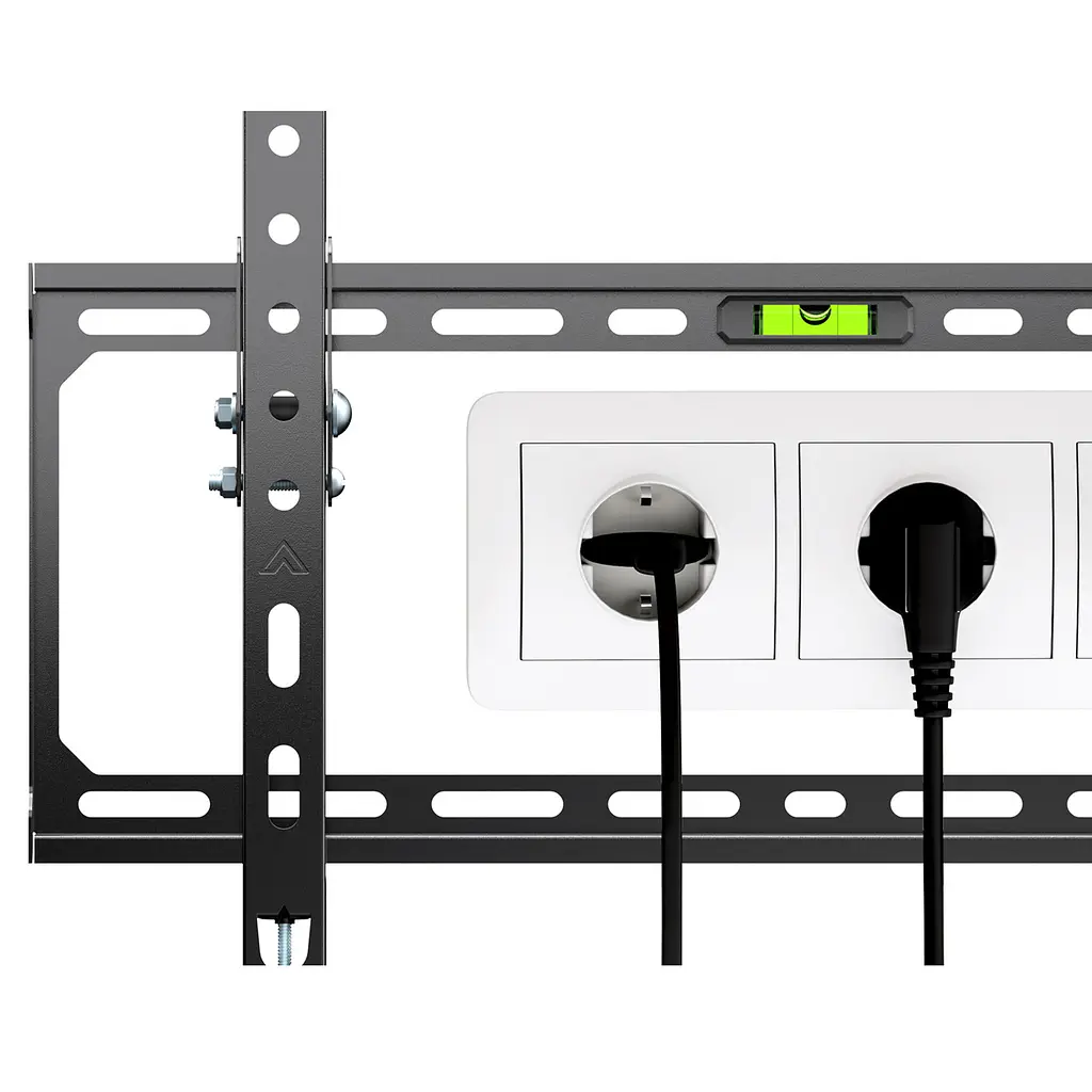 Кронштейн для ТВ AGN AGN75-440T з нахилом/32"-75"/45 кг/max.VESA 400x400/Чорний - фото 4