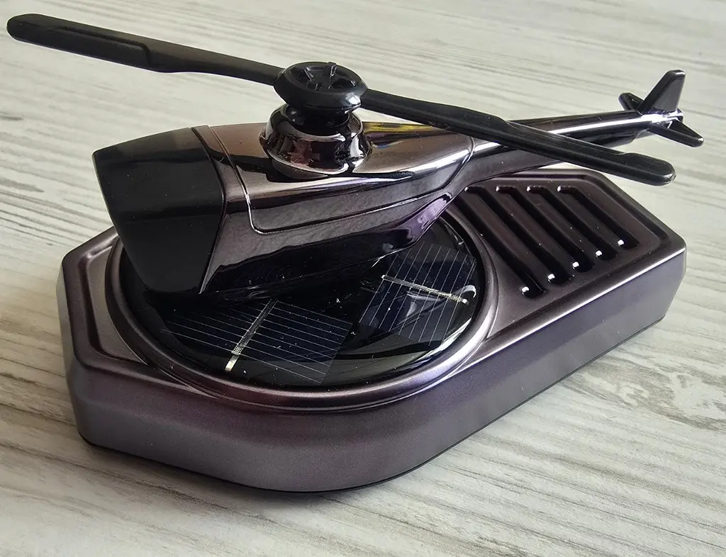 Ароматизатор автомобільний Вертоліт J4 на сонячній батареї - фото 6