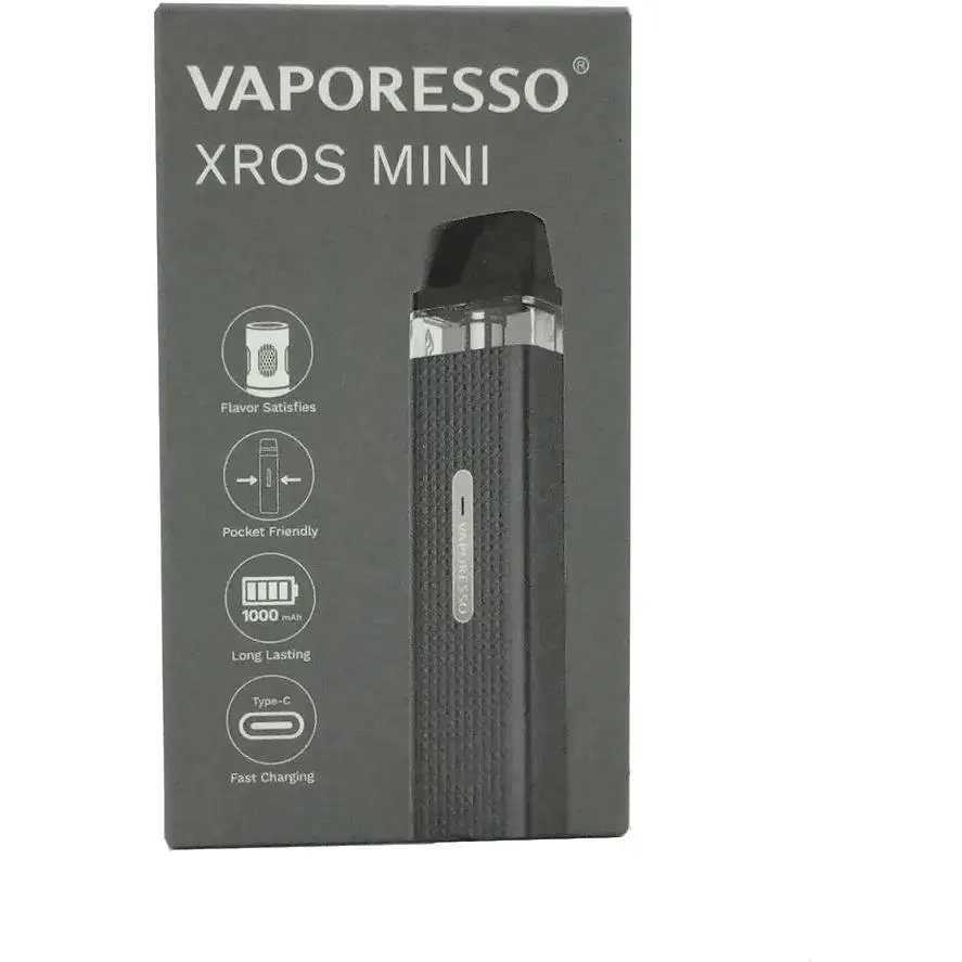 Под-система Vaporesso XROS Mini Pod System 1000mAh Space Gray (sn1593) - фото 6