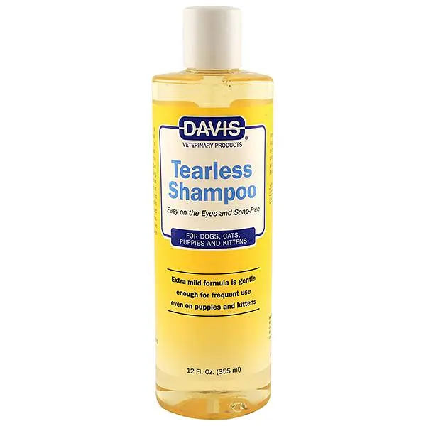 Шампунь Davis Tearless Shampoo Девіс Без Сліз для собак, цуценят, котів і кошенят (концентрат) 355 мл (TS12)