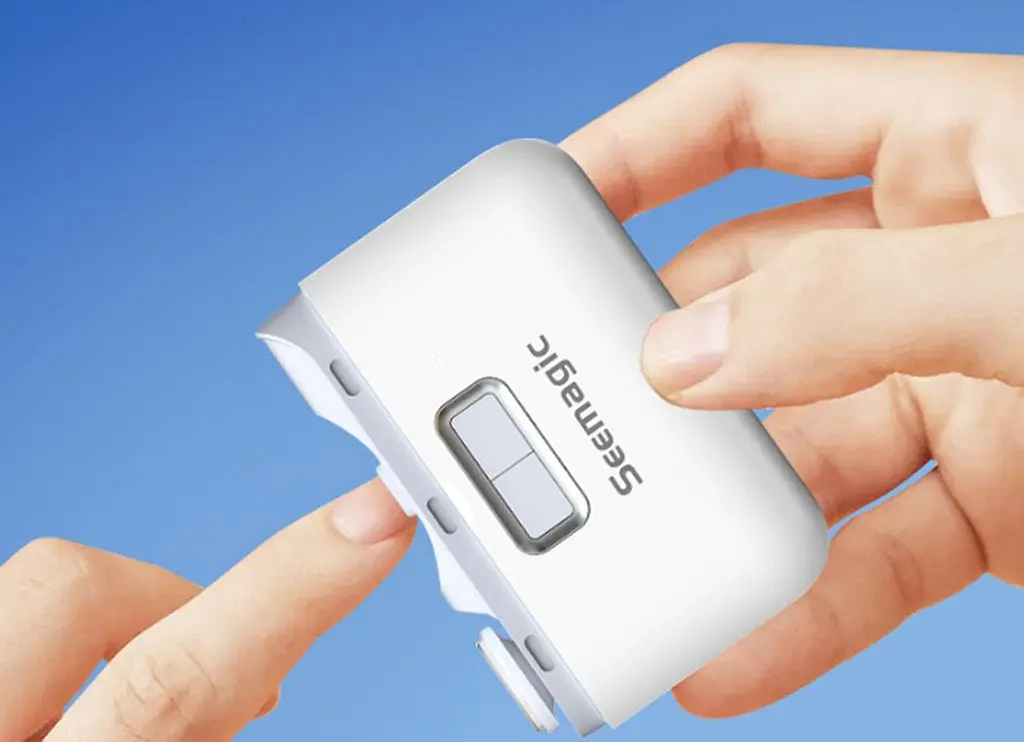 Електрична машинка для стрижки нігтів Xiaomi Seemagic Electric Nail Clipper Pro (SMPH-ZJD05C) [86433] - фото 4