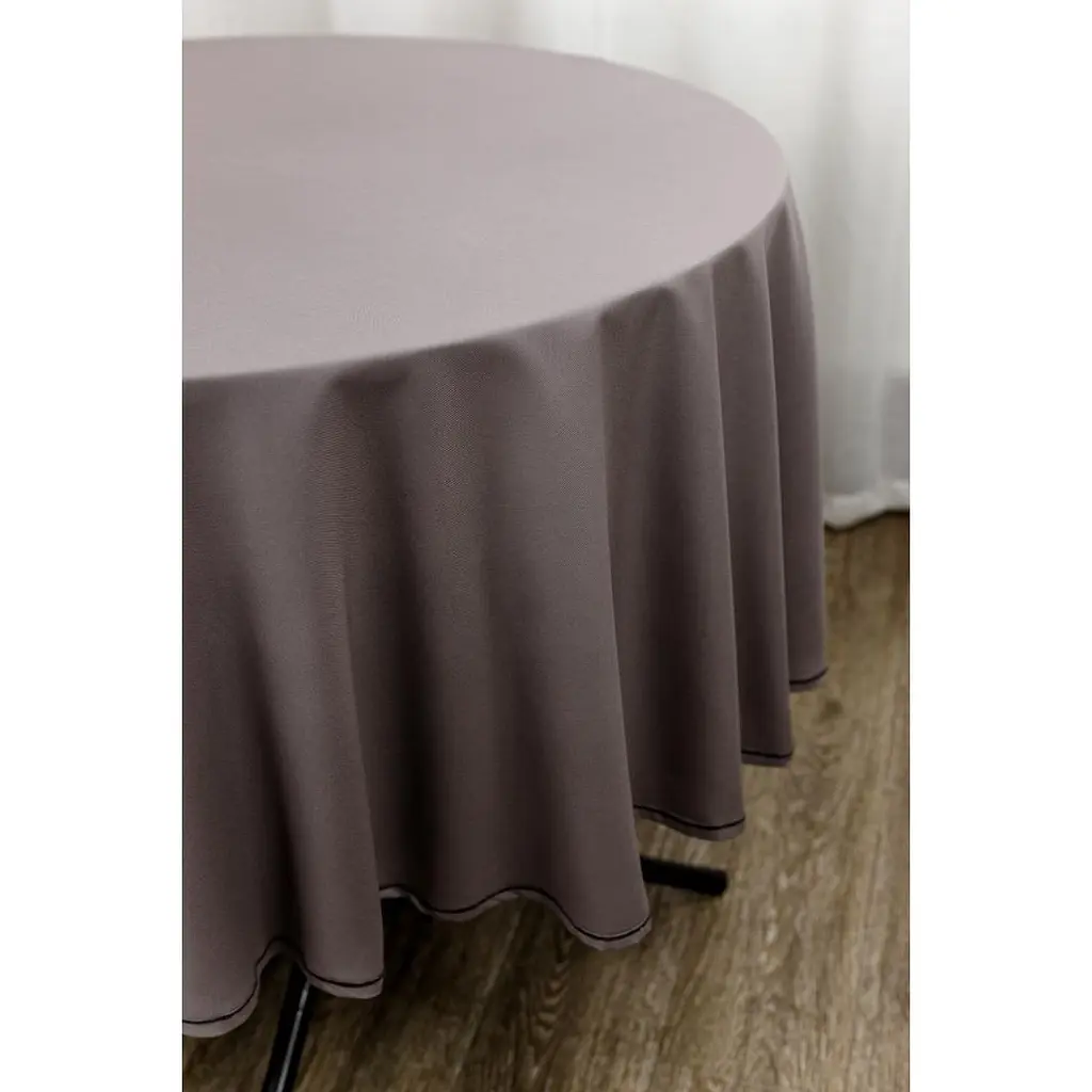 Скатерть Прованс Kelly капучино D-180 см (33169) - фото 4