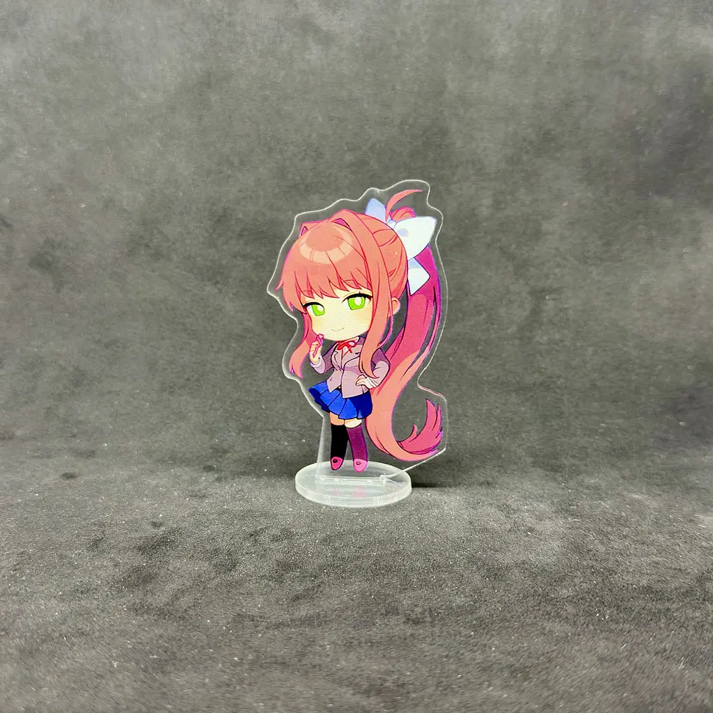 Акрилова колекційна фігурка Chibi Doki Doki Literature Club! Моніка 10 cм