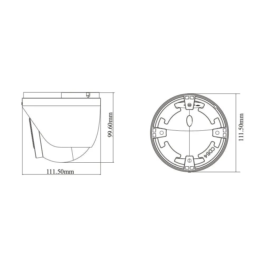 IP-видеокамера 6Mp TVT TD-9565E4-PA(D/AZ/PE/AW3) White f=2.7-13.5mm, ИК+LED-подсветка, с микрофоном (77-00399) - фото 2