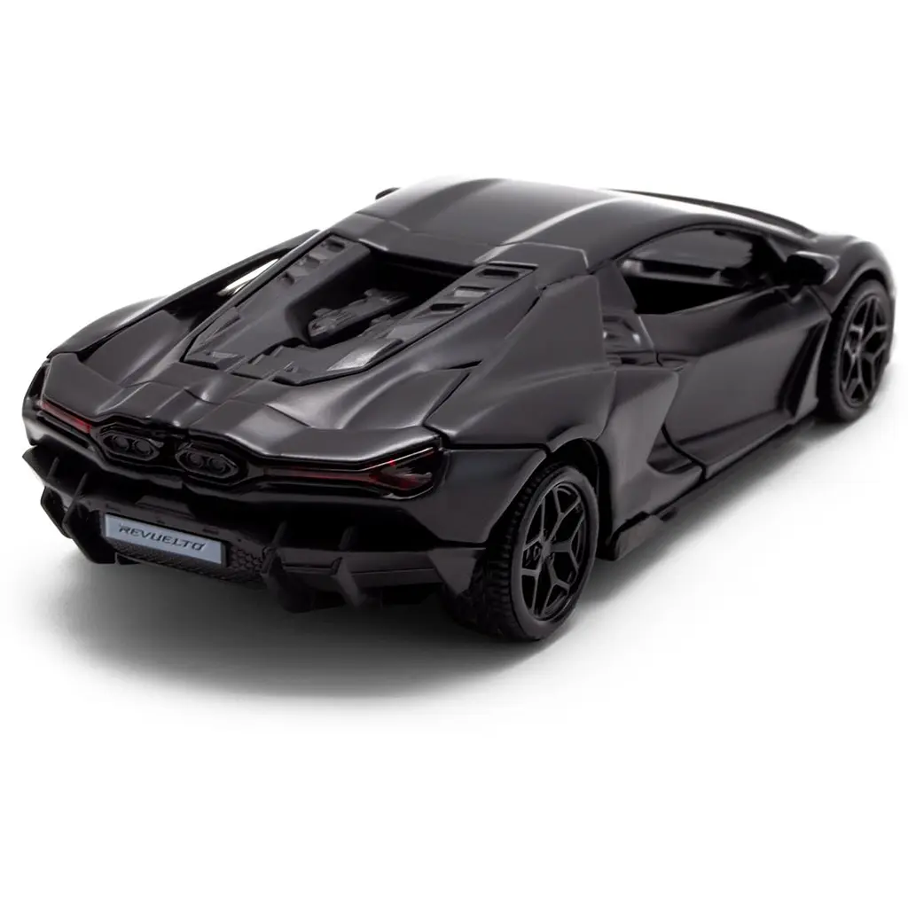 Автомодель TechnoDrive Lamborghini Revuelto матовий чорний (250934UBl) - фото 10