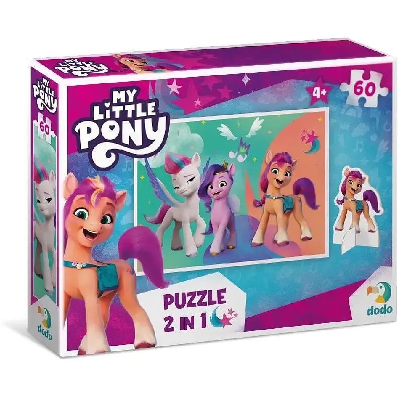Пазл DoDo My Little Pony, с фигуркой, 60 элементов (200138) - фото 4